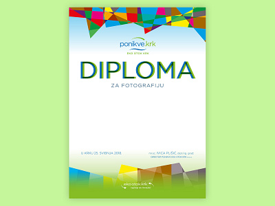 Ponikve Diploma design