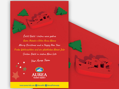 Aurea Greeting Card