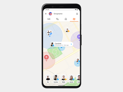 Familo Map app family gps locator map maps tracking