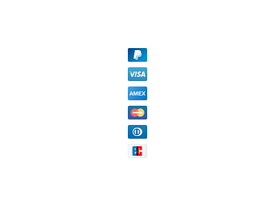 Payment methods amex diners club master card payment paypal ui visa