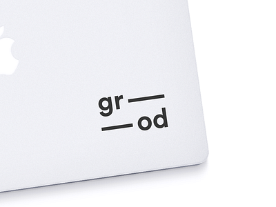 Grod Macbook Sticker