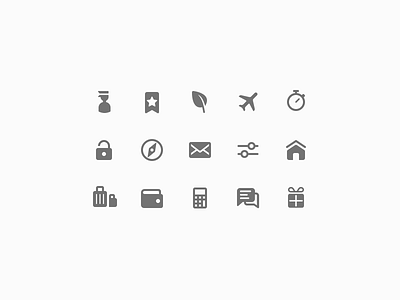 Icon Set android grid icons ios material mobile ui ux