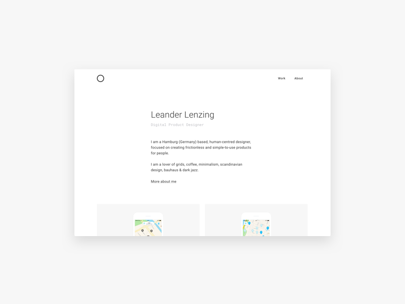Portfolio Website Update minimal prototype principle hover website portfolio reboot may1st