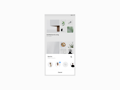 Daily UI 016 — Overlay android app dailyui ios minimal mobile overlay popup ui ux