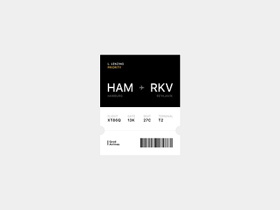 Daily UI 024 — Boarding Pass android app dailyui flight flight app ios iphone minimal passbook passcode ticket ui ux wallet