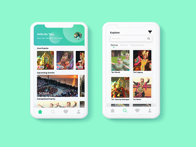 Persen App UI Design