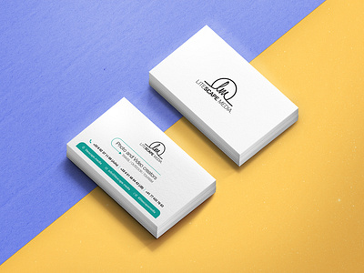 Lite Scape Media Business Card branding design business card design print design visiting card design