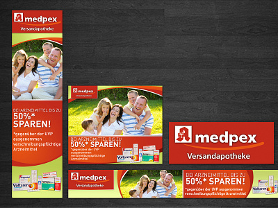 Medpex Google Banners Design advertisement banner ad banner ads best graphic design branding design creative design google ads social campaign