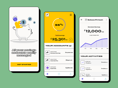 Solace Fintech - App Design