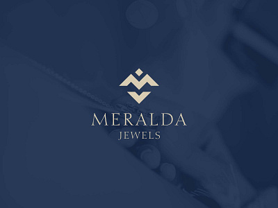 MERALDA JEWELS LOGO branding branding design design draw identity illustration logo logotype