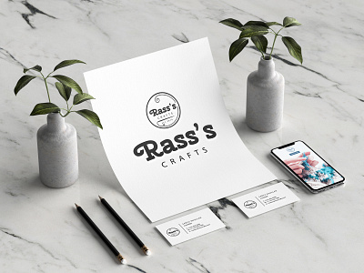 Rass's Craft Logo Design brand identity branding designing graphic design graphic design illustration illustrator logo logo design logodesign logos logotype vector
