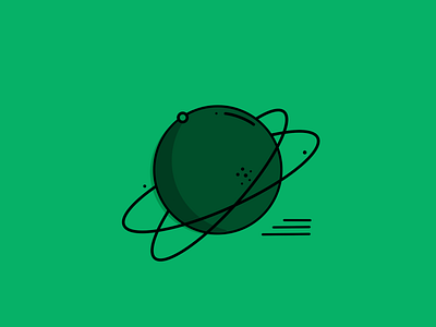 Planet Icon Illustration