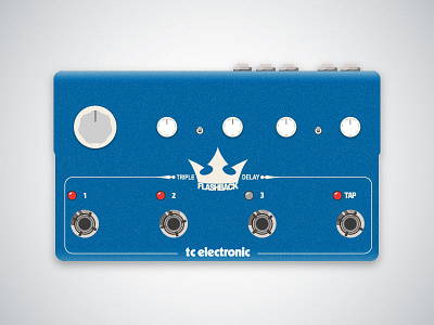 TC Triple Delay Pedal