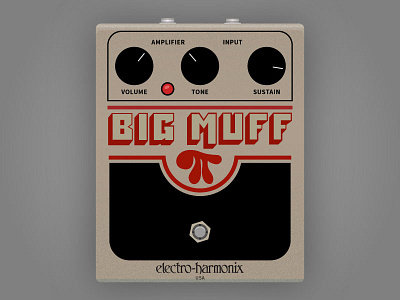 electro-harmonix BIG MUFF pedal