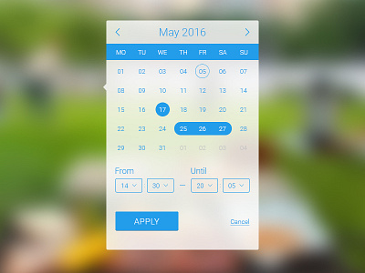 Date and Time Picker date picker time tool ui