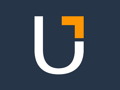 Utildroid logo app branding flat logo vector