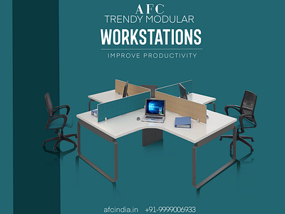 AFC FURNITUR SOLUTIONS (WORKSTATIONS) brand branding design graphics illustration illustrator motiongraphics photoshop procreate promotion promotional design typography vector