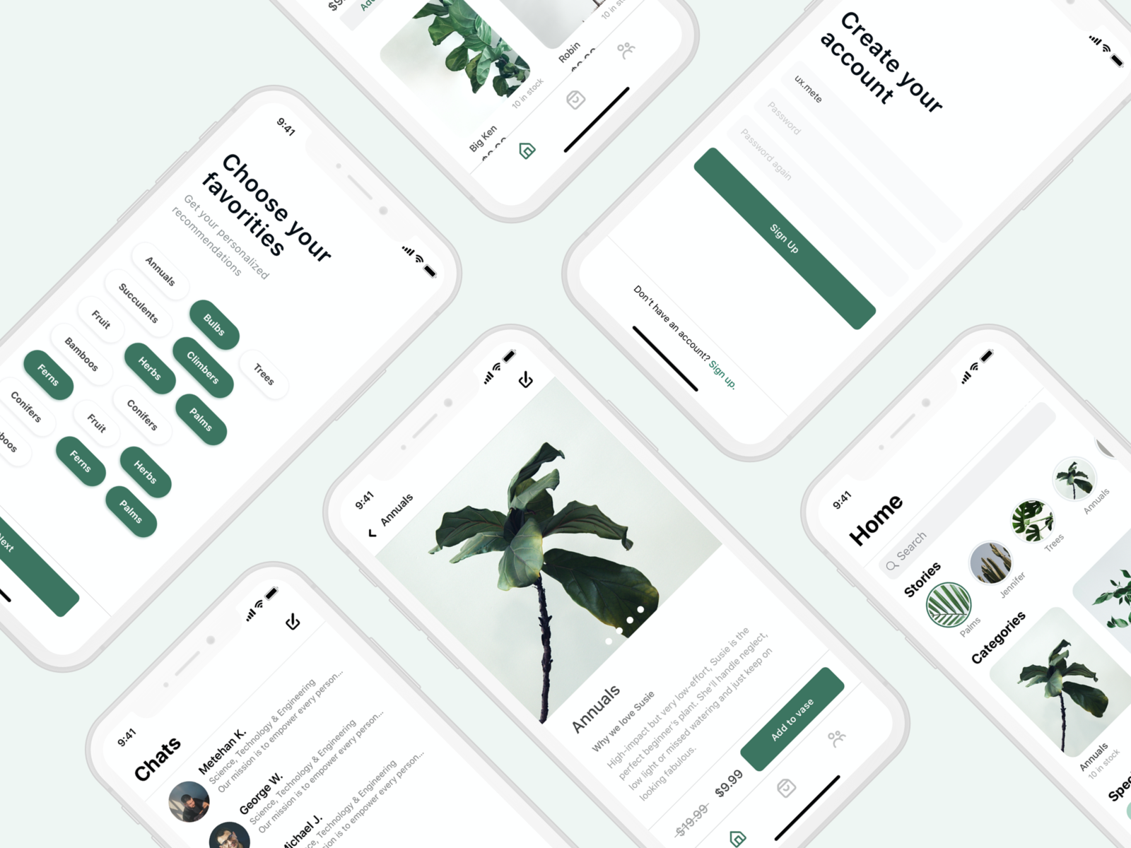 Plant Shopping App UI&UX Design by Mete on Dribbble