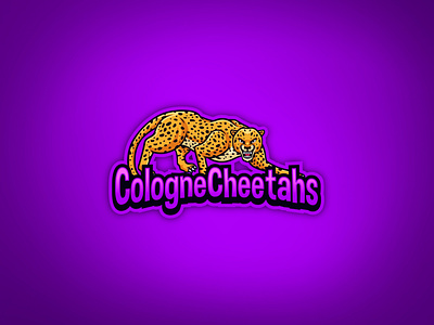 Cheetahs Mascot Logo animal branding cartoon character cheetah design esports gaming graphic design illustration logo mascot logo sports twitch vector