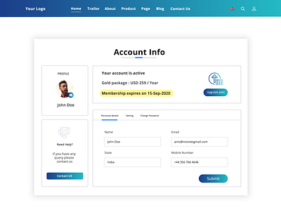 Account Details