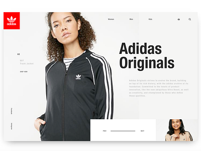 Adidas Originals Landing Page 2