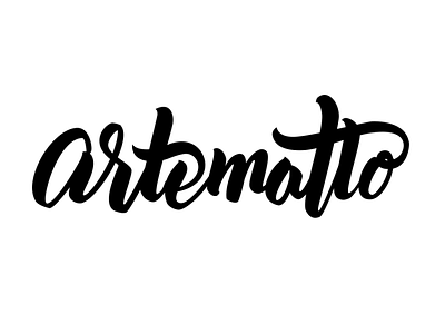 artematto branding calligraphy calligraphy logo design lettering logo typography vector