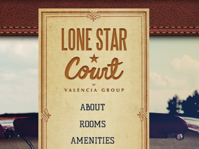 Lonestar Court Comp design grid web design website