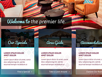 Updated Haiti color colorful design ui vibrant web web design website