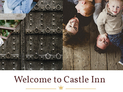 Moodboard for Castle Inn mood board moodboard ui ux web web design