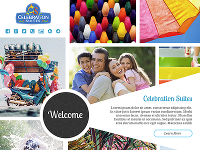 Celebration Suites Moodboard color design mood board moodboard ui ux web web design website