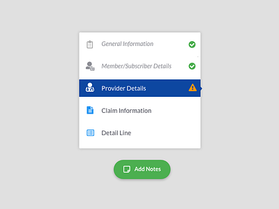 Simple Fixed Navigation fixed nav navigation ui ui design ui ux ux ux design web application web design