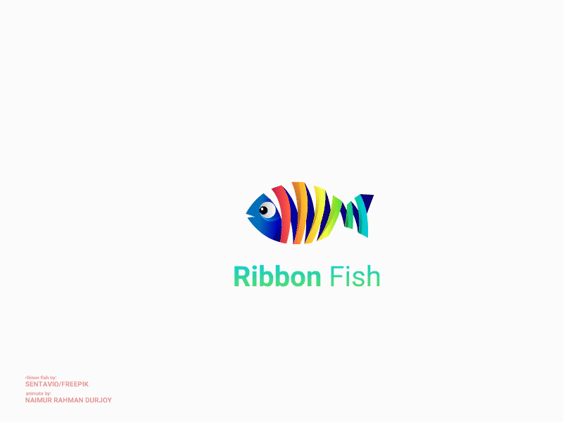Colorful Ribbon Fish