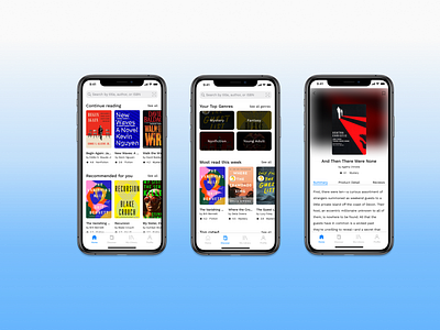 Bookstory: End-to-end UX design project app appdesign bookapp casestudy figma readingapp ux uxdesign uxresearch uxui