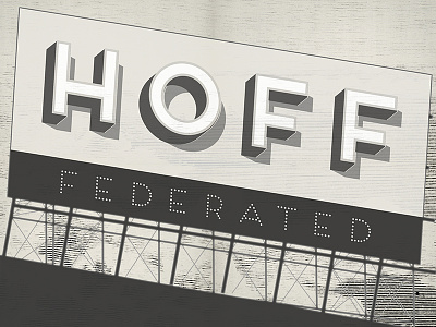 Hoff Federated Logo v.2 film logo theatre