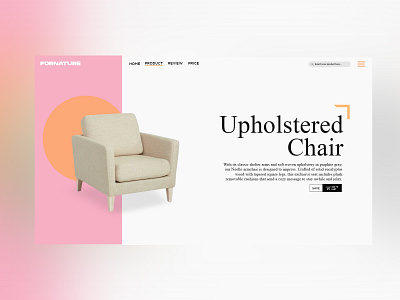 Chair Product branding color design graphic design photoshop ui design user interface visual web design