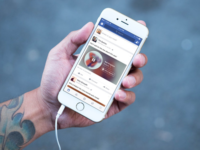 Facebook Music Stories facebook music play spin streaming