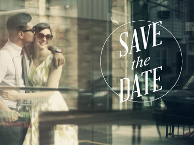 Postcard postcard save the date wedding