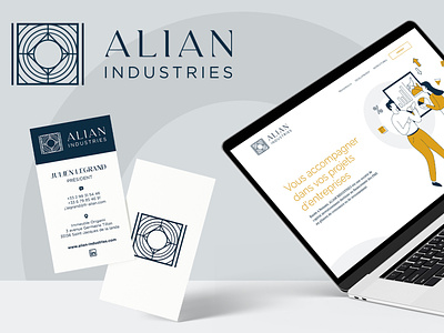 ALIAN INDUSTRIES - Branding - UX/UI