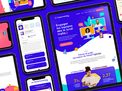 SUPERMONDAY - Branding, UX/UI, Application