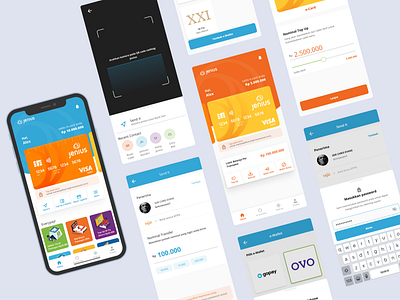Redesign Jenius App app bank design finance mobile ui ux