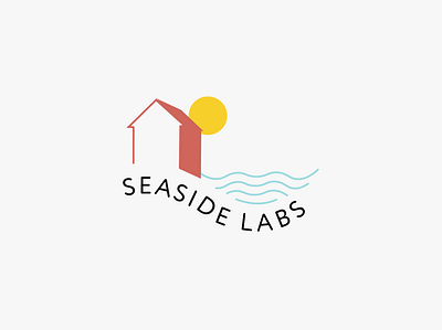 Seaside Labs logo branding branding design logo logo design logodesign