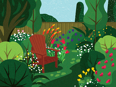 Little Garden garden illustration