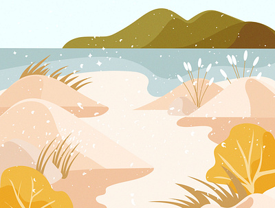 Beach Day adobe illustrator illustration