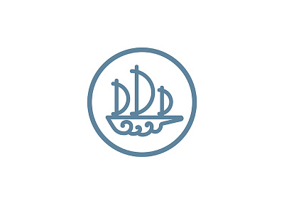 Bexar Group boat brand branding design flat graphic design icon illustration logo logotype monogram sail vector