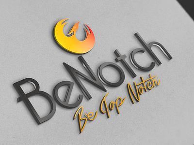 BeNotch Logo for an Amazon Seller, Italy branding design logo
