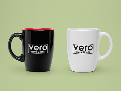 Vero Home Goods Logo, USA amazon fba seller brand branding design eco friendly logodesign