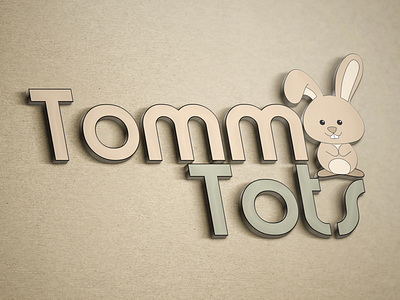 Tommy Tots Logo, UK amazon fba seller brand branding design eco friendly logo logodesign