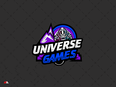 Universe Games Logo branding design esport gaming illustration logo mascot space star team logo ui universe vector