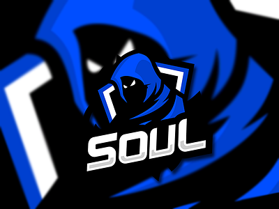 Esport Logo for team SouL branding csgo dark design dota2 esport esport jersey esports logo gaming ghost illustration jersey mascot soul team logo vector