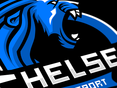 Esport Logo for team Chelsea branding chelsea csgo cybersport design dota2 esport esport jersey esports logo gaming illustration jersey lion logo logotype mascot panther team logo tiger vector